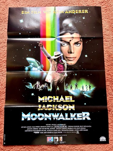 Moonwalker kinoplakat poster - kinoplakat,