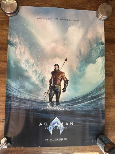 Original kinoplakat aquaman - original,