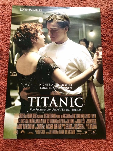 Titanic kinoplakat poster - poster, a1
