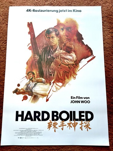 Hard boiled kinoplakat - hard, poster