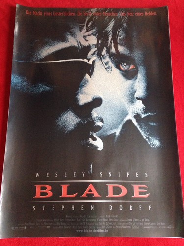 Blade kinoplakat poster - blade,