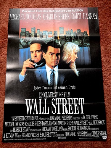Wall street kinoplakat - street, poster