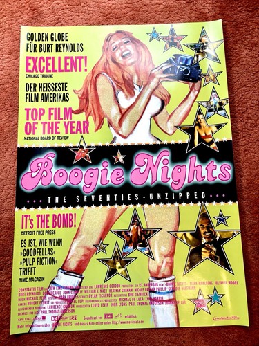 Boogie nights kinoplakat - nights,