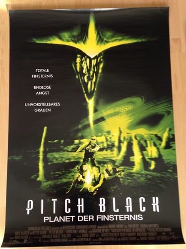 Pitch black kinoplakat poster - pitch,