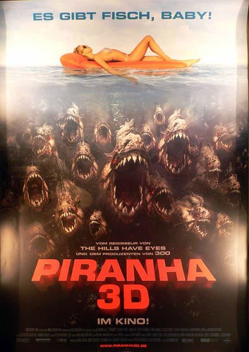 Piranha filmplakat a1 - piranha,
