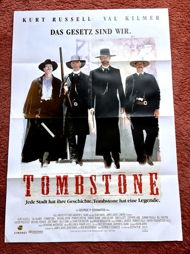 Tombstone kinoplakat poster - kinoplakat,