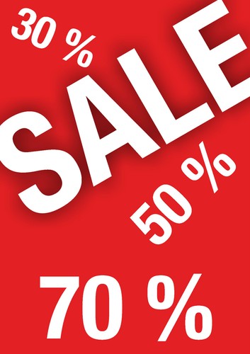 Din sale plakat a2 - sale,