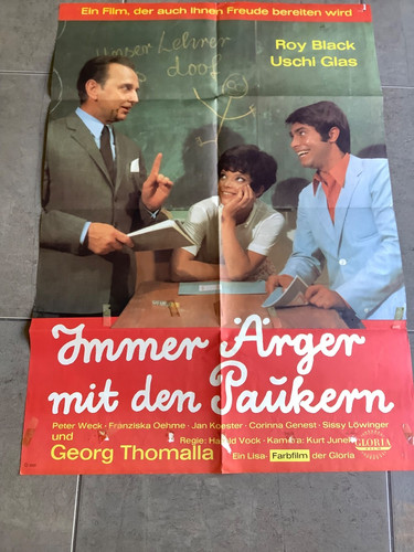 Plakat immer ärger - plakat, dem