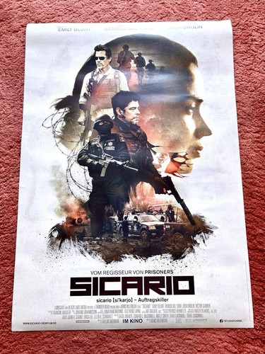 Sicario kinoplakat poster - kinoplakat, a1