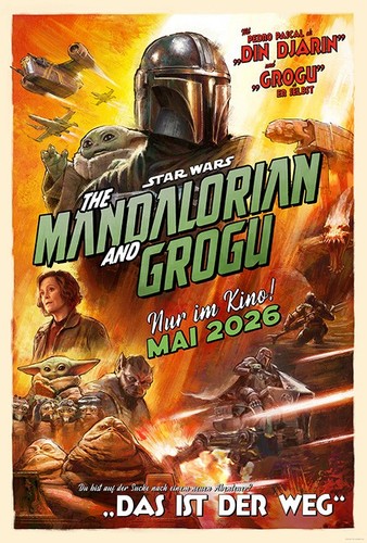 The mandalorian and groku - the,