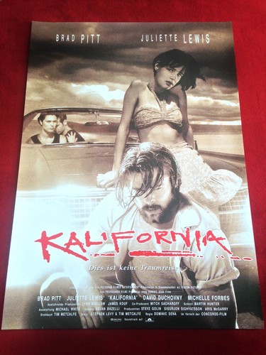 Kalifornia kinoplakat poster - kinoplakat,