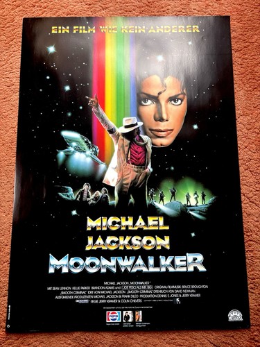 Moonwalker kinoplakat poster - moonwalker,