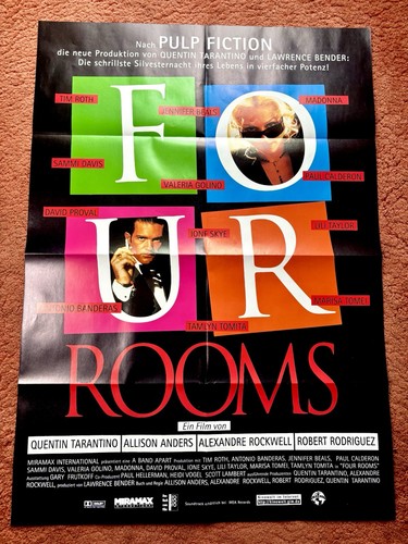 Four rooms kinoplakat poster - four,