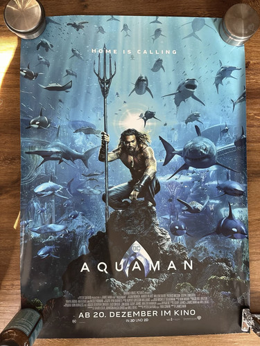 Original kinoplakat aquaman - kinoplakat,