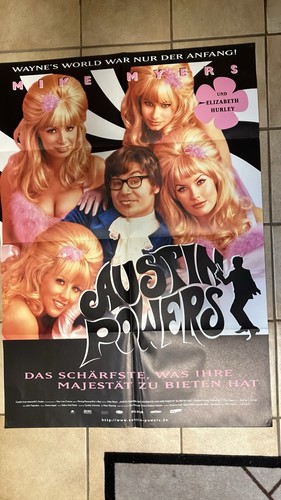 Austin powers kinoplakat - austin,