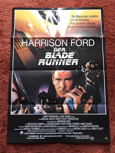 Der blade runner filmplakat - der,