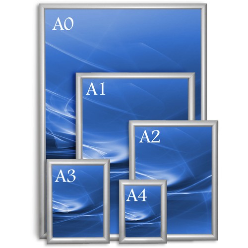 Alu klapprahmen 25mm profil - alu,