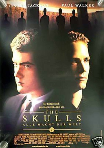 The skulls filmplakat - skulls,