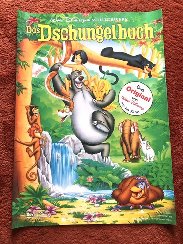 Das dschungelbuch kinoplakat - dschungelbuch,