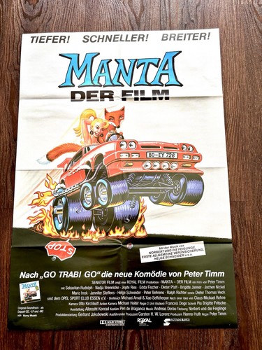 Manta der film kinoplakat - manta,