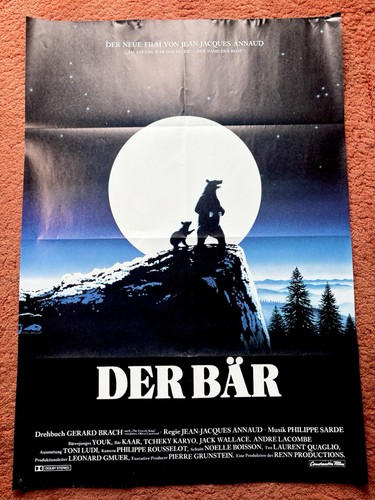 Der bär kinoplakat poster - der,