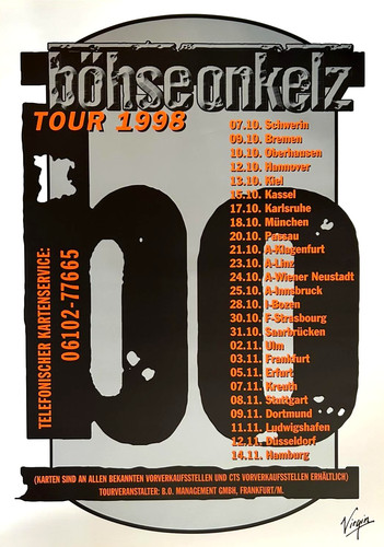 Böhse onkelz 1998 tour - bÖhse, tour-