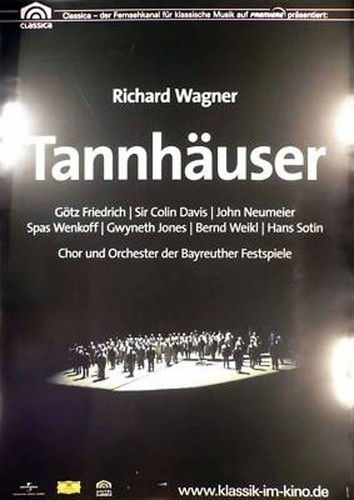 Tannhäuser filmplakat a1 - filmplakat,