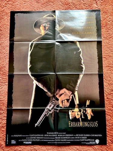 Erbarmungslos kinoplakat - erbarmungslos,